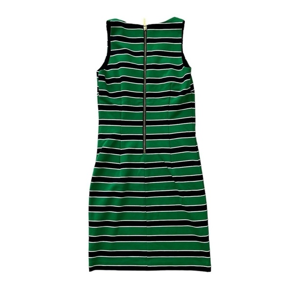 Michael Kors Striped Green Mini Dress XSmall - Picture 2 of 5